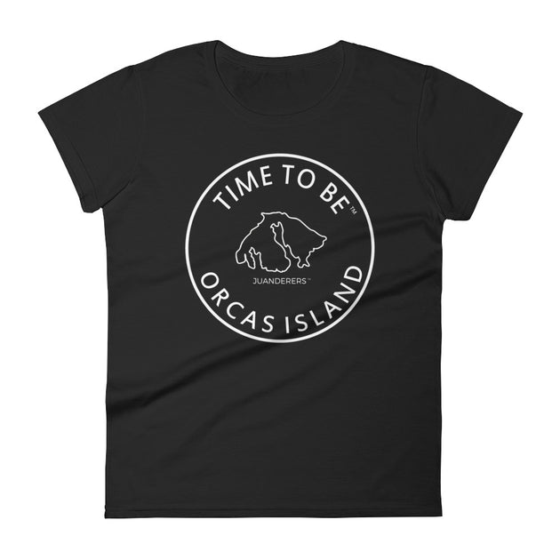  JUANDERERS ™ Orcas Island Map T-Shirt