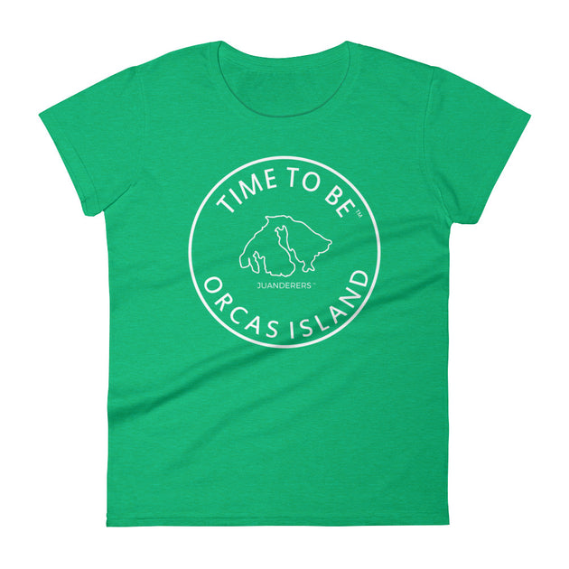  JUANDERERS ™ Orcas Island Map T-Shirt