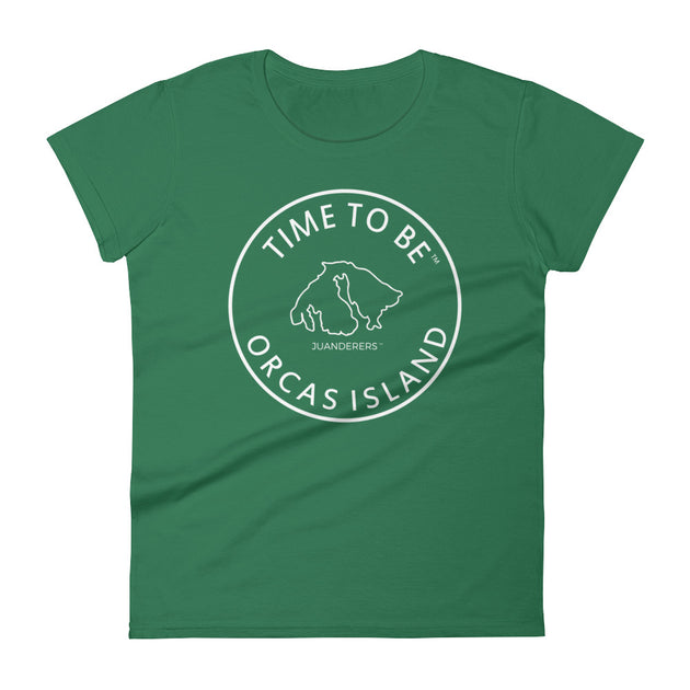  JUANDERERS ™ Orcas Island Map T-Shirt