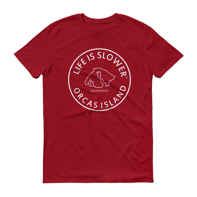 JUANDERERS ™ Orcas Island Map T-Shirt